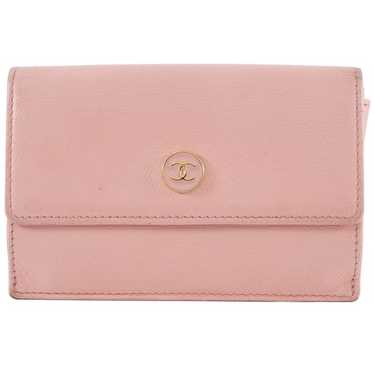Auth CHANEL Coco Button Coin Case with Key Ring P… - image 1