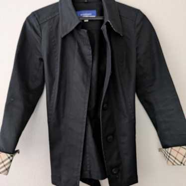 【美品】BURBERRY BLUE LABEL　コート　38 グレー 中古・古着通販】BURBERRY BLUE LABEL (バーバリーブルー