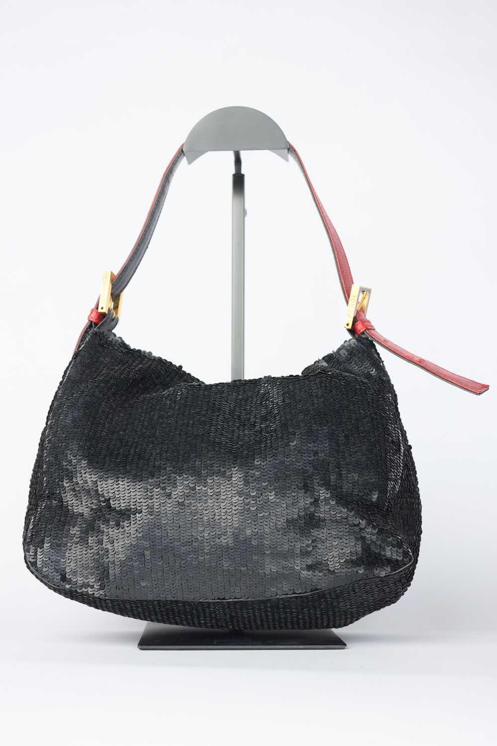 Fendi Python & Sequin Bucket Baguette - image 2