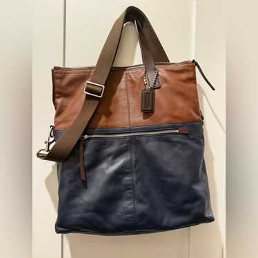 バッグ Coach Mint Thompson 2Way Messenger Bag Coach tote bag thompson - Gem