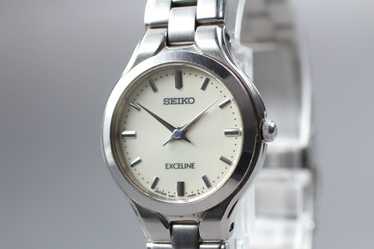 Seiko Exceline 3F31‑5A30 シルバー Seiko Exceline Vintage seiko for woman Seiko Exceline cal