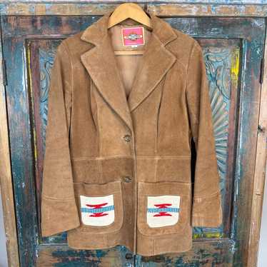 70s vintage Ms. Pioneer スエード チマヨ ジャケット 70s vintage Ms. Pioneer スエード チマヨ ジャケット 70s