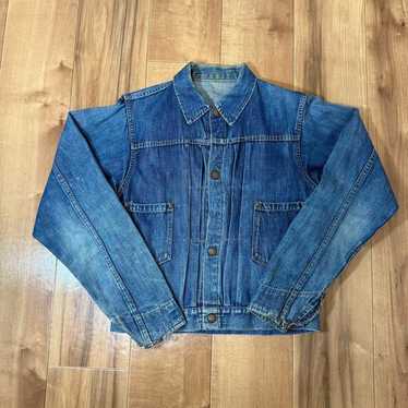 ジャケット・アウター 1950s vintage euro denim work jacket 40s-50s Denim Jacket Work Jacket Euro Work | Mercari