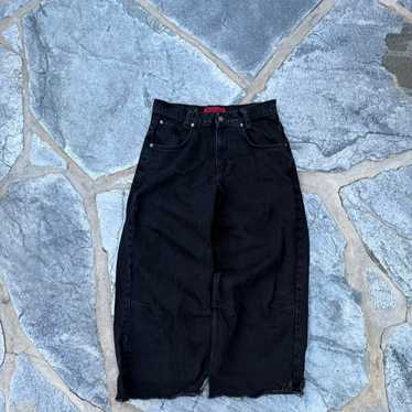 パンツ Jaded London black white baggy denim w30 Shop Black White Wash XL Colossus Jeans | Jaded London