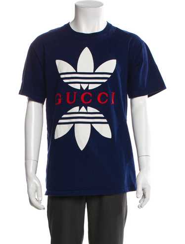 本日限定！セール！ GUCCI adidas　コラボ　グリーン Tシャツ Gucci x adidas V-Neck T-Shirt Green - SS22 - US