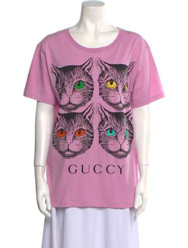 Gucci cat print t - Gem