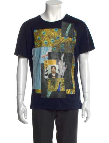 RAF SIMONS Tシャツ 48 バーガンディ RAF SIMONS × TEMPLA 19AW Heroes rose T-shirt テープ 加工