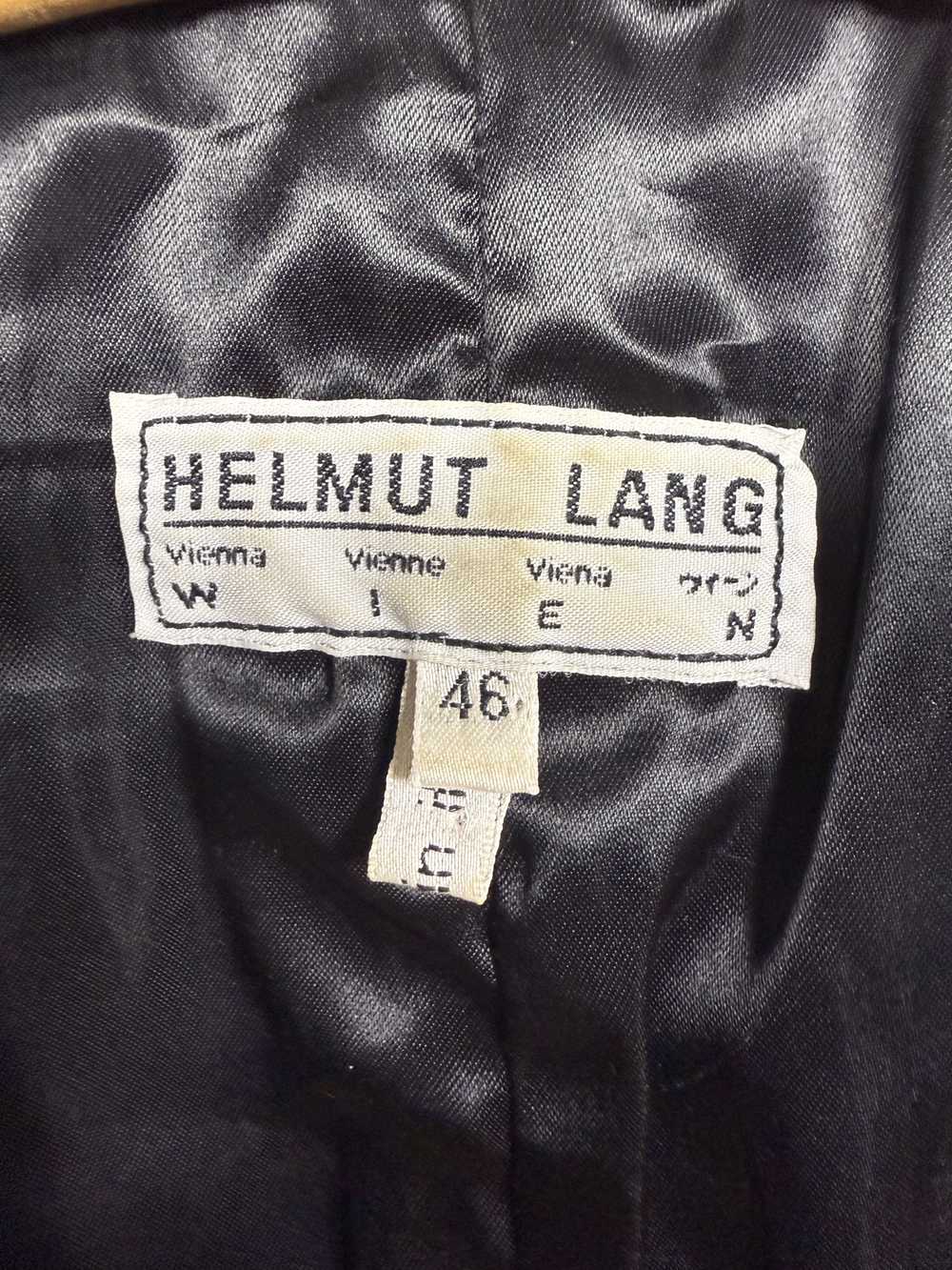 Helmut Lang Helmut Lang 1992 Archive Open Front L… - image 4