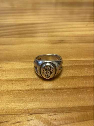 A&g ring silver - Gem