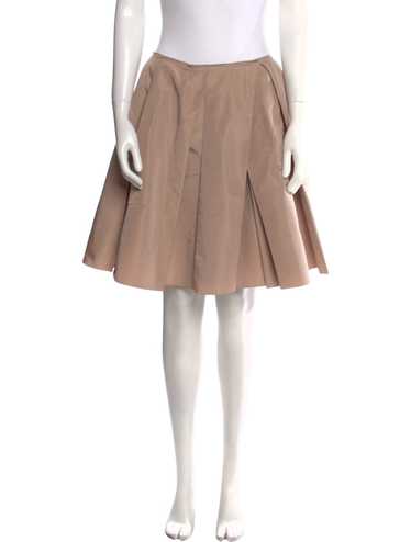 PRADA シルク ヴィンテージスカート プラダシルクスカート Vintage PRADA brown sheer lined silk