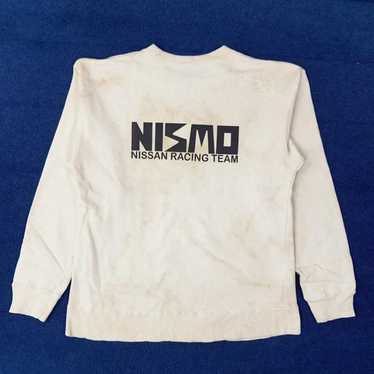 NISMO ホワイト スウェット Mサイズ 90‘sヴィンテージ NISMO Old Logo International Race Rally Sweater Large White