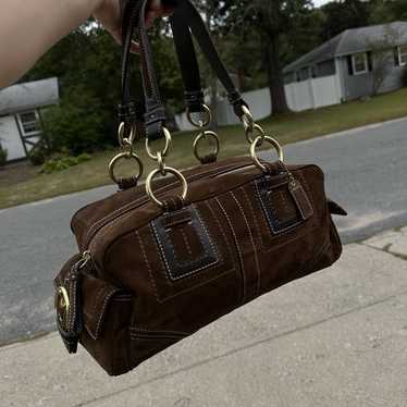 Vintage coach suede soho - Gem