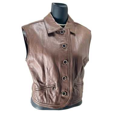 90s versace spangle vest 70s サイケデリック 古着 1990s Gianni Versace Versus By Baroque Buckle Vest