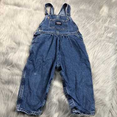 oshkosh✿ ベイビーガールズ✿オシュコッシュ✿24M✿ vintage Vintage OshKosh Baby B'Gosh Blue Stripe Flowers Bubble