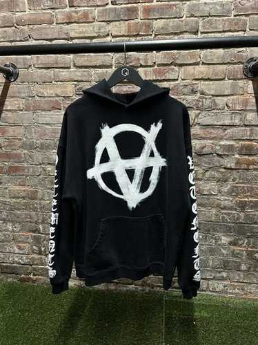 トップス VETEMENTS 20SS Anarchy Hoodie Vetements 2020 Anarchy Hoodie - Black Sweatshirts & Hoodies