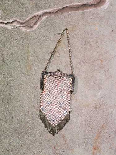 20s metal mesh purse - Gem