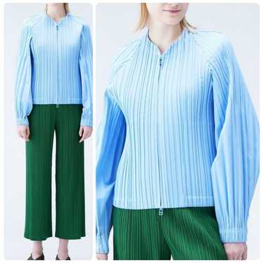 Yuumm 美品PLEATS PLEASEロングジップアップ 美品 プリーツプリーズ ロングスカート ジップ ブラック サイズ3