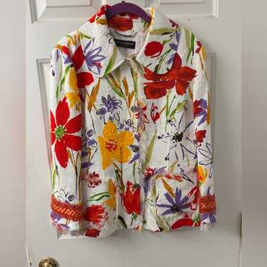 Dolce & Gabbana 葉柄ジャケット　サイズ48 DOLCE & GABBANA Denim Jacket Men Size 48 Multicolor JAPAN | eBay