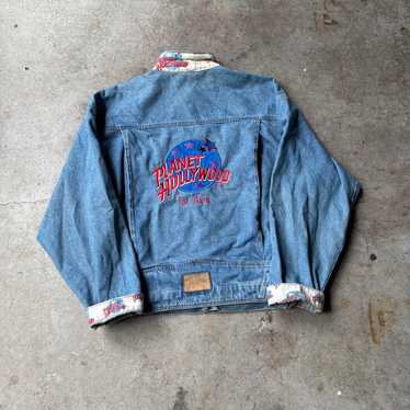 Planet hollywood denim jacket - Gem