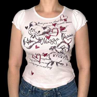 Mezzo piano pink tee - Gem