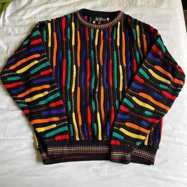 coogi  半袖ニット 90s 一点モノ　/ kapital coogi 半袖ニット 90s 一点モノ / kapital