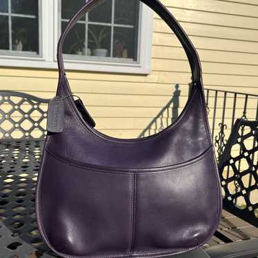バッグ old COACH ergo leather shoulder bag y2k OLD COACH Ergo 9020 Zip Hobo Shoulder Bag Brown Vintage