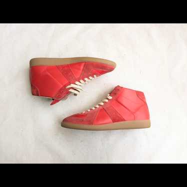 Maison Margiela メゾンマルジェラ スウェード レッド 38 Maison Margiela Wmns Future High 'Red Black' - Maison