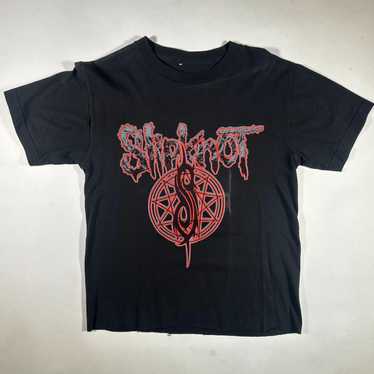 Slipknot Black T-shirt Heavy Metal Band Crahan Jordi… - Gem
