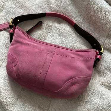 Vintage coach suede shoulder - Gem
