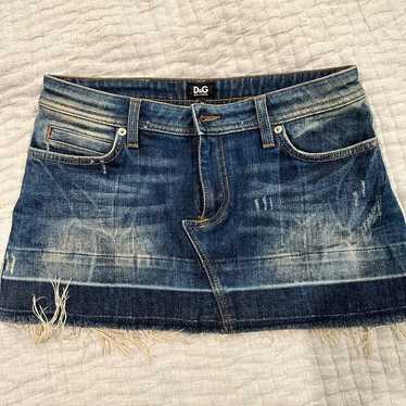 Dolce & Gabbana mini denim skirt - Gem