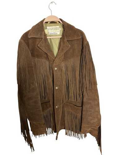 〈 SCHOTT 〉western fringe suede jacket $_57.JPG?set_id=8800005007