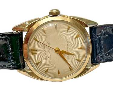 ビンテージBulova 23 automatic gold bezel Vintage Bulova 23 Jewels Automatic Watch Sunburst Watch | eBay