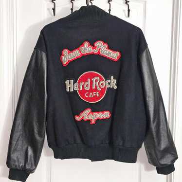 Hard Rock Cafe アウター Vintage Hard Rock Cafe San Francisco CA Anniversary Varsity