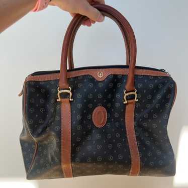 POLLINI オールドポリーニ モノグラムトートバッグ ヴィンテージ POLLINI オールドポリーニ モノグラムトートバッグ ヴィンテージ