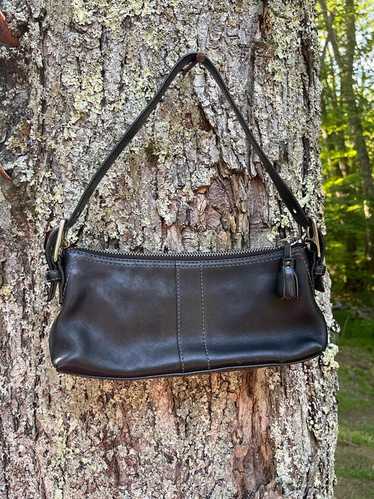 バッグ Coach Baguette Hampton Semi Demi Bag Y2K Coach demi hampton black - Gem