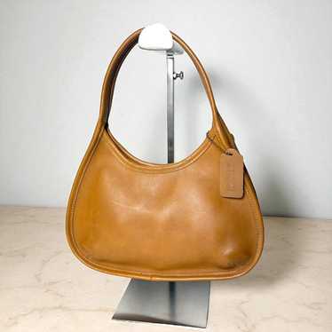 バッグ Vintage old Coach Ergo Hand Bag Nubuck Extremely Rare Nubuck Old Coach 4399 Ergo Hobo Shoulder Bag
