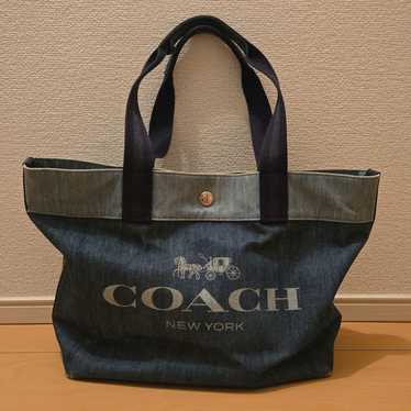 希少✨COACH Y2K Denim Signature Tote Bag $_57.JPG?set_id=880000500F