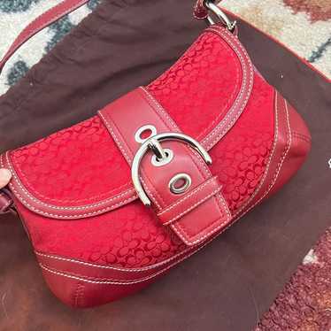 Coach red mini soho - Gem