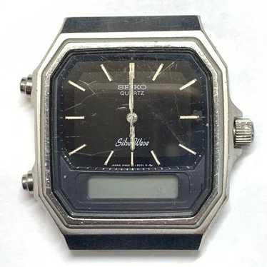 【希少！稼動品】SEIKO ハイブリッド H449-5110 80'sVTG 希少！稼動品】SEIKO ハイブリッド H449-5110 80'sVTG 希少