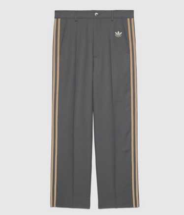 GUCCI adidasコラボ　スラックス GUCCI × adidas(グッチ × アディダス) Trefoil Jacquard Pants