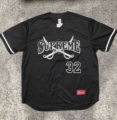 トップス Supreme suede baseball jersey Supreme Ultrasuede Mesh Baseball Jersey Navy Men's - SS24 - US