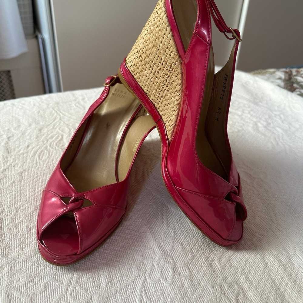 Stuart Weitzman platform sandals. Size 8.5 - image 2