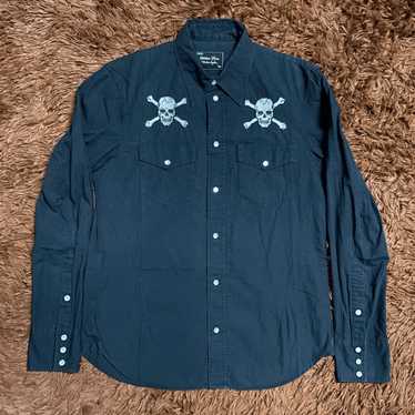 トップス vintage number nine 07SS docking design Number Nine 07Ss Docking Design Men Vintage Number Nine Top