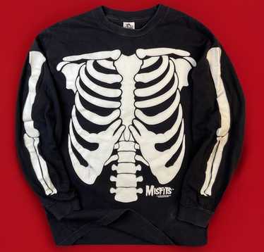 トップス BAND-T MISFITS 1997 BONE L/S Tee BAND-T MISFITS 1997 BONE L/S Tee Band Tees × Misfits