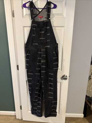 Supreme Cargo Denim Overalls オーバーオール　黒S Supreme Cargo Denim Overalls オーバーオール 黒S Supreme