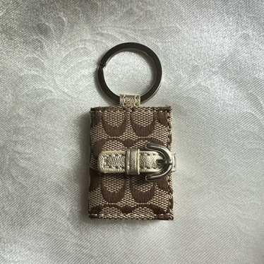 小物 Coach Soho buckle photo key holder Coach Soho Buckle Bag Charm Keyring Key Chain Fob - Etsy