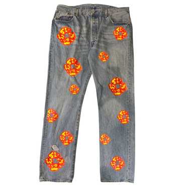 Denim tears × Levi's JEAN LIGHT WASH Denim Tears x Levi's Cotton Wreath Jean Light Wash – N-Hype