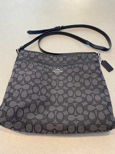 バッグ archive COACH Signature Pocket Hand Bag Coach signature satchel pocket - Gem