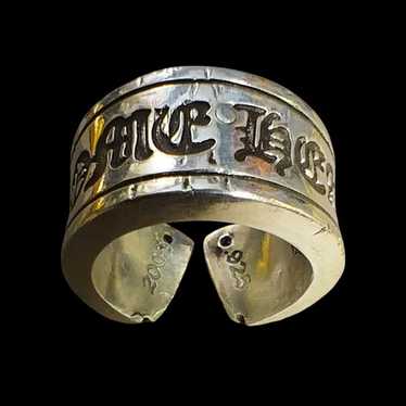 CHROME HEARTS LG SCROLL LABEL リング CHROME HEARTS(クロムハーツ) LG SCROLL LABEL ラージスクロール