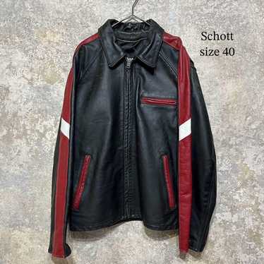 ジャケット・アウター schott single riders leather jacket Schott 641